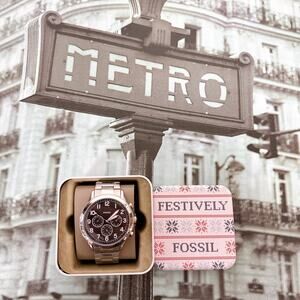 Fossil BQ2541 Yorke Analog Black Dial Men's Watch